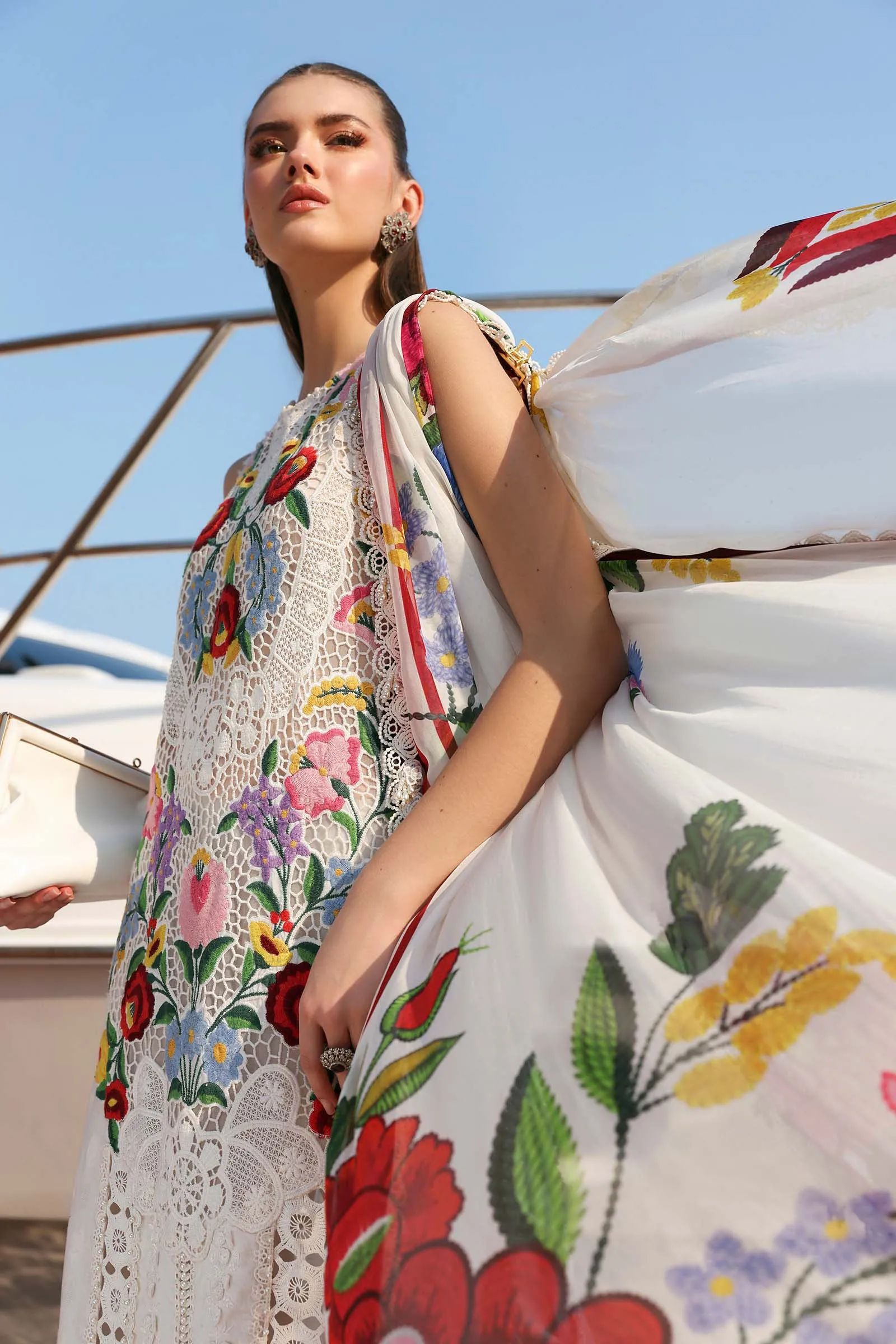 Maria B Embroidered Lawn - D-2610-A