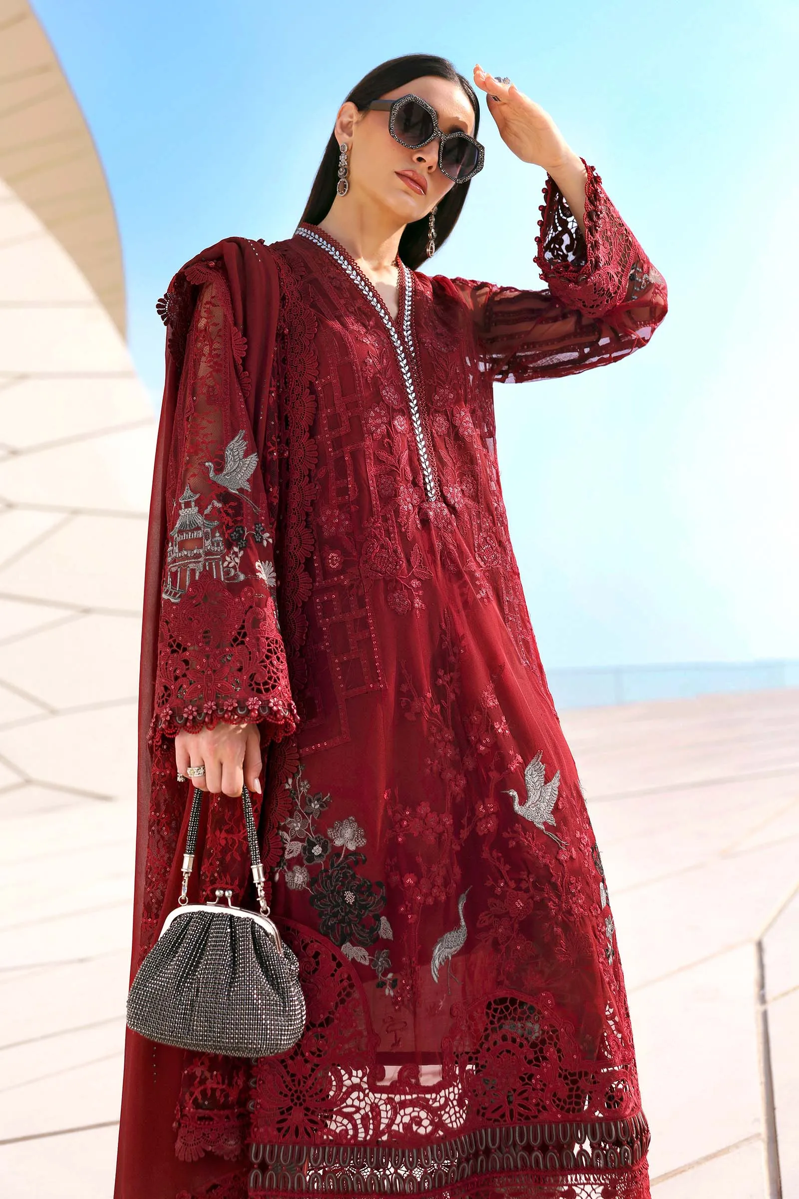 Maria B Embroidered Lawn - D-2607-A