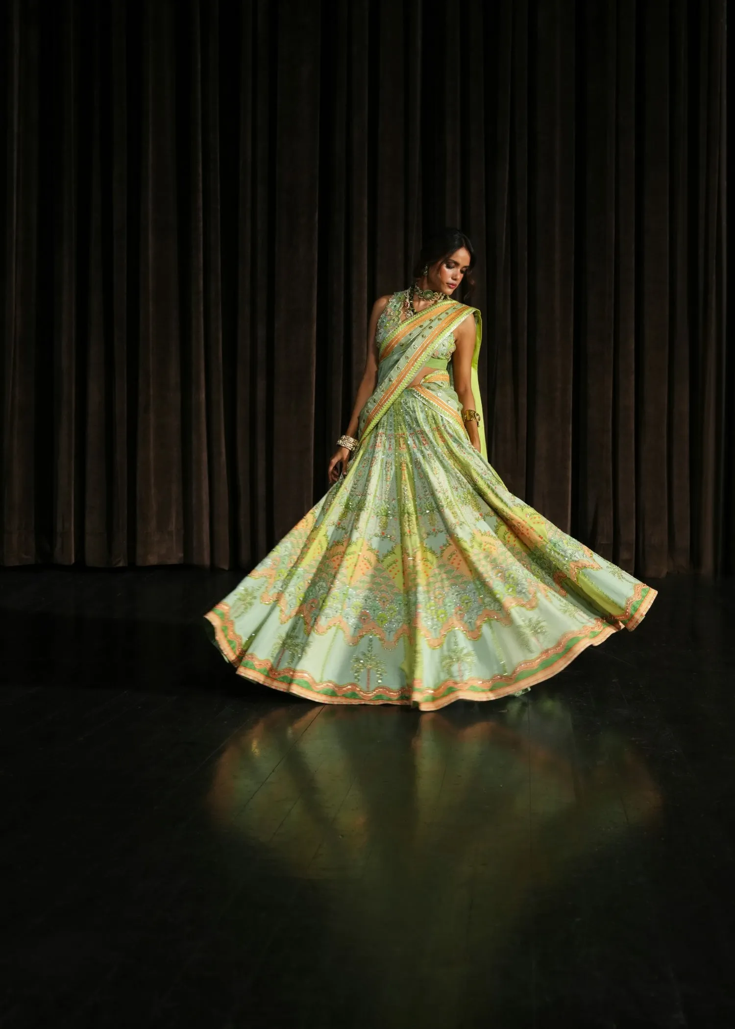 Crimson Eid Prints - Mutiyaar