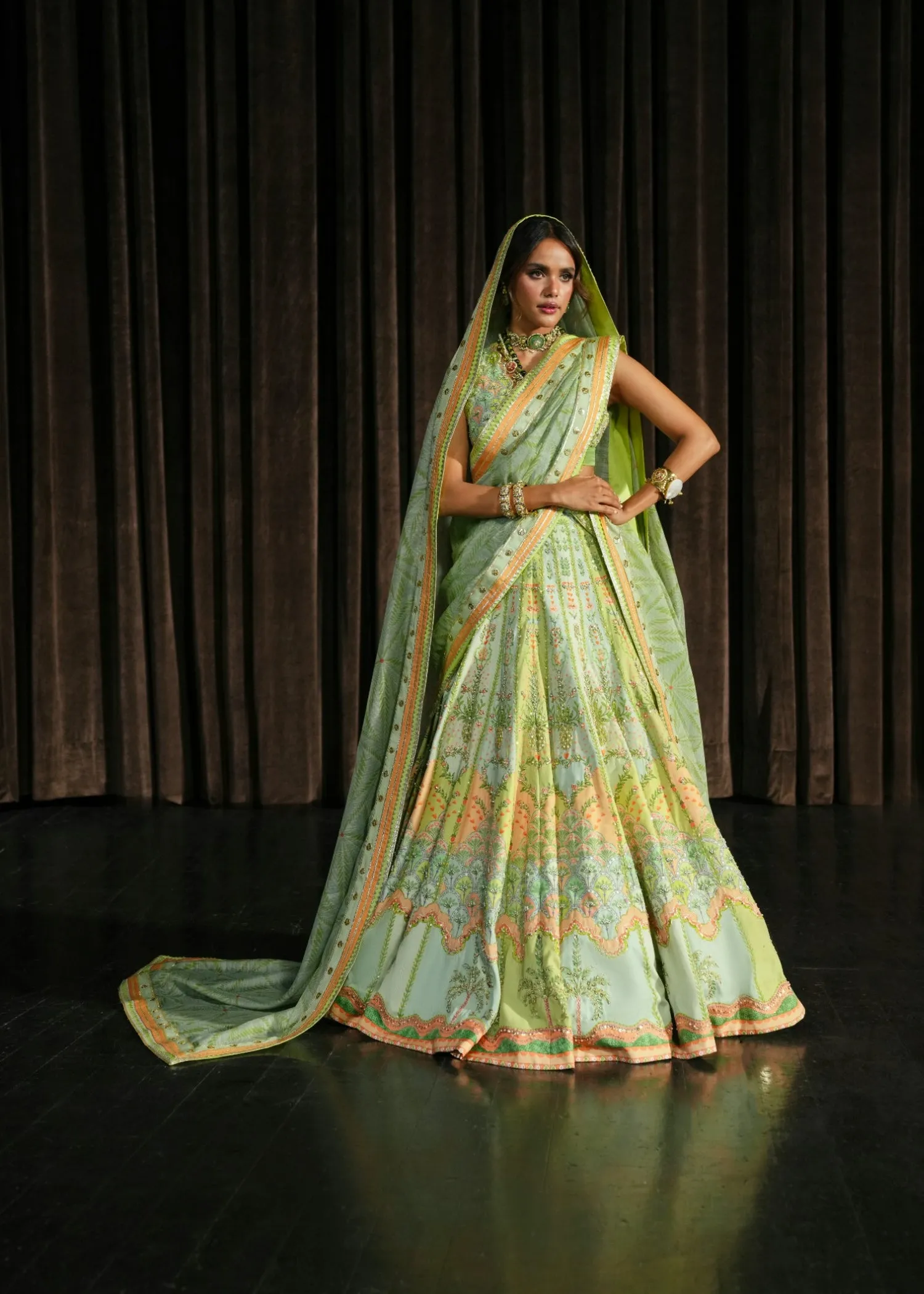 Crimson Eid Prints - Mutiyaar