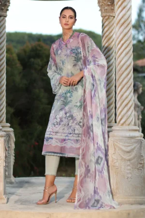 Nureh Signature Prints Lawn - SP-199