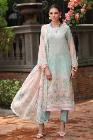 Nureh Signature Prints Lawn - SP-154