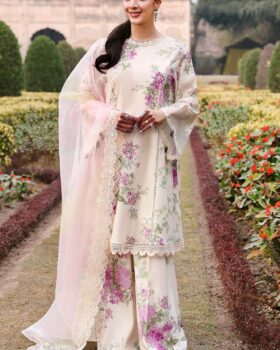 Cross Stitch Eid Lawn 26 - Candy Floss