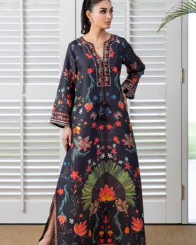 Mina Hasan Eid 26 - Midnight Chic Kaftan