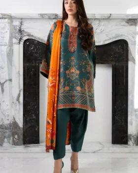 Mina Hasan Eid 26 - Teal Green