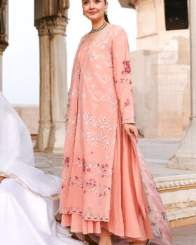 Cross Stitch Eid Lawn 26 - Dusky Rose