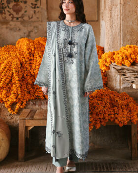 Cross Stitch Eid Lawn 26 - Azure Dream