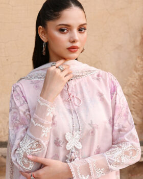 Cross Stitch Eid Lawn 26 - Celeste Flora