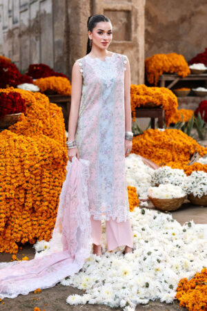 Cross Stitch Eid Lawn 26 - Rose Veil