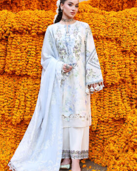 Cross Stitch Eid Lawn 26 - Lilac Whisper