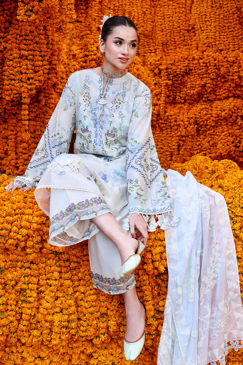 Cross Stitch Eid Lawn 26 - Lilac Whisper