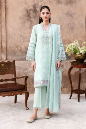 Cross Stitch Eid Lawn 26 - Misty Mint