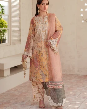 Baroque Embroidered Lawn UF-4403
