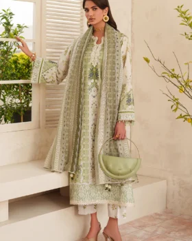 Baroque Embroidered Lawn UF-4406