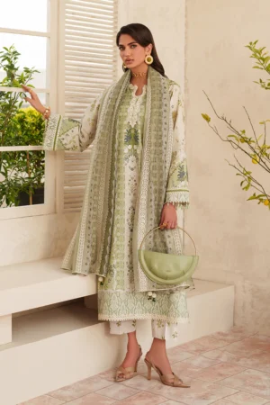 Baroque Embroidered Lawn UF-4406