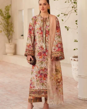 Baroque Embroidered Lawn UF-4407