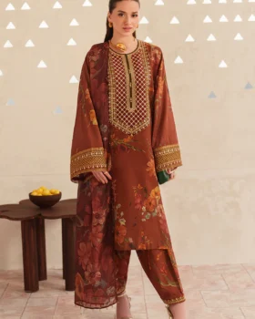 Baroque Embroidered Lawn UF-4409