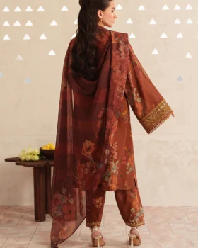 Baroque Embroidered Lawn UF-4409