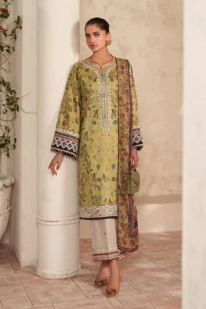 Baroque Embroidered Lawn UF-4414