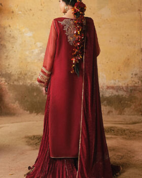 Mohsin Naveed Ranjha Luxury Pret 26 - Surkh-e-Bahar