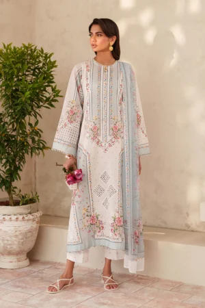 Baroque Embroidered Lawn UF-4402