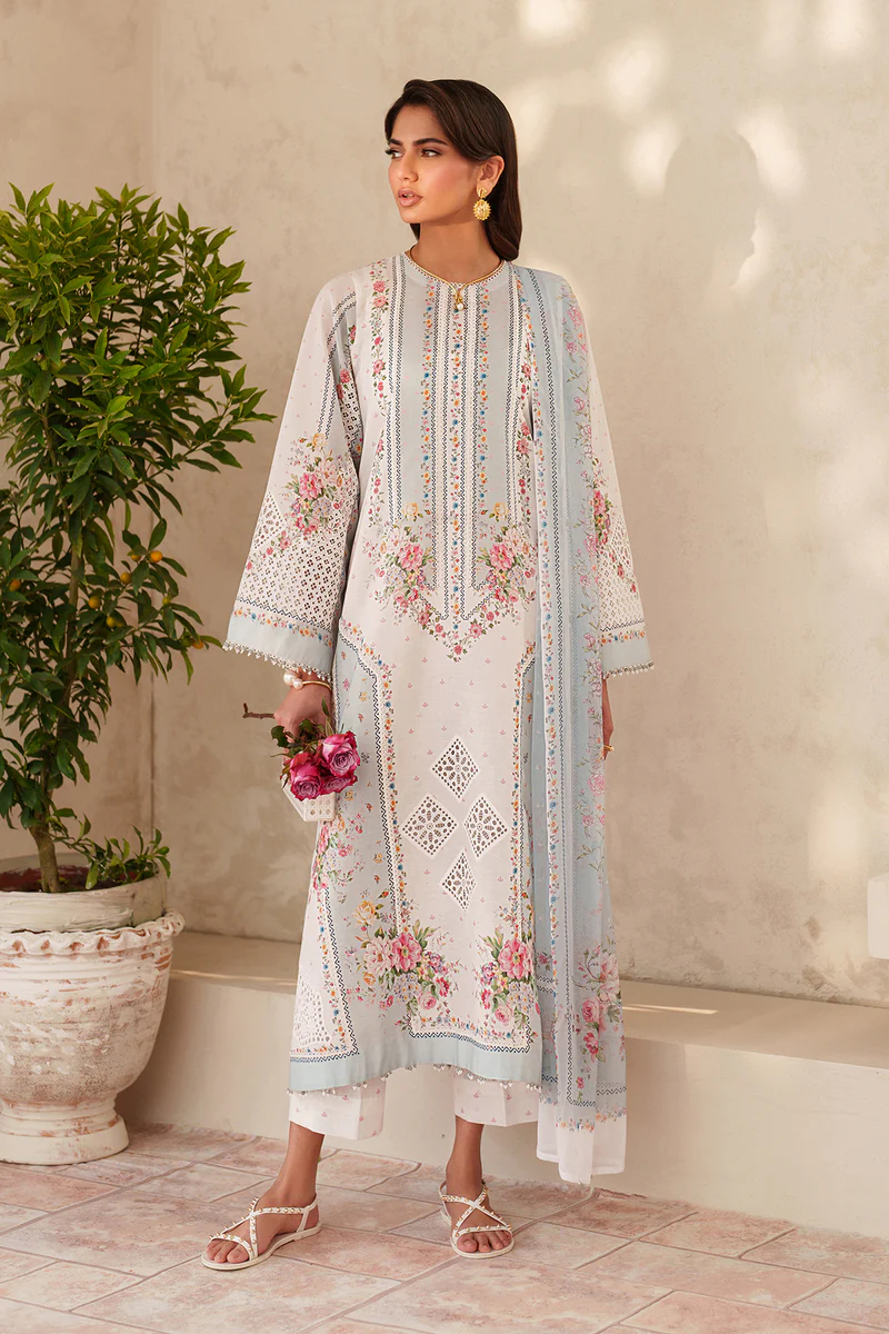 Baroque Embroidered Lawn UF-4402