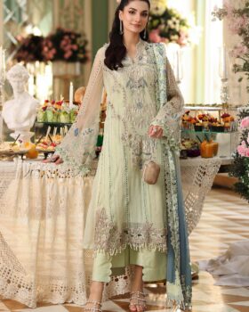 Maria B Embroidered Chiffon | MPC-26-105