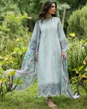 Zainab Chottani Luxe Lawn 26 - Cove - 06