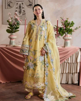 Maryam Hussain Luxury Lawn 26 - Hamna