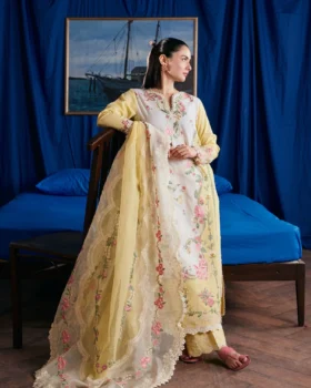 Maryam Hussain Luxury Lawn 26 - Titli