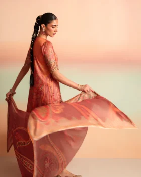 Saira Rizwan Silk Luxe Pret - Tajali- SRLSP26-07