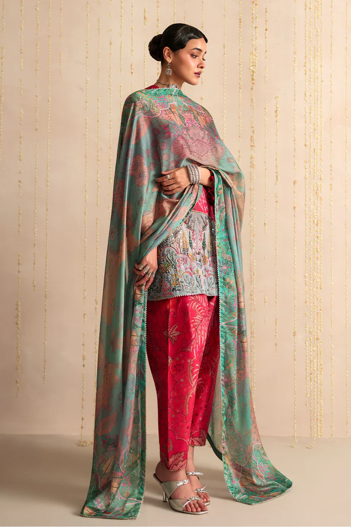 Saira Rizwan Silk Luxe Pret - Lael- SRLSP26-03