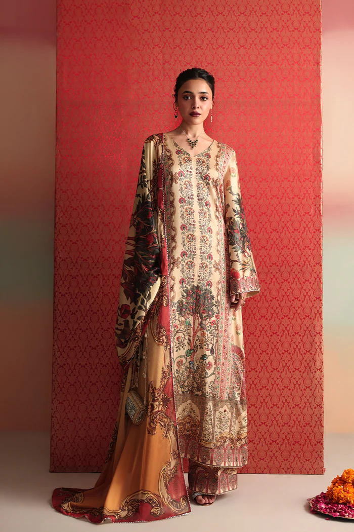 Saira Rizwan Silk Luxe Pret - Mohini- SRLSP26-08